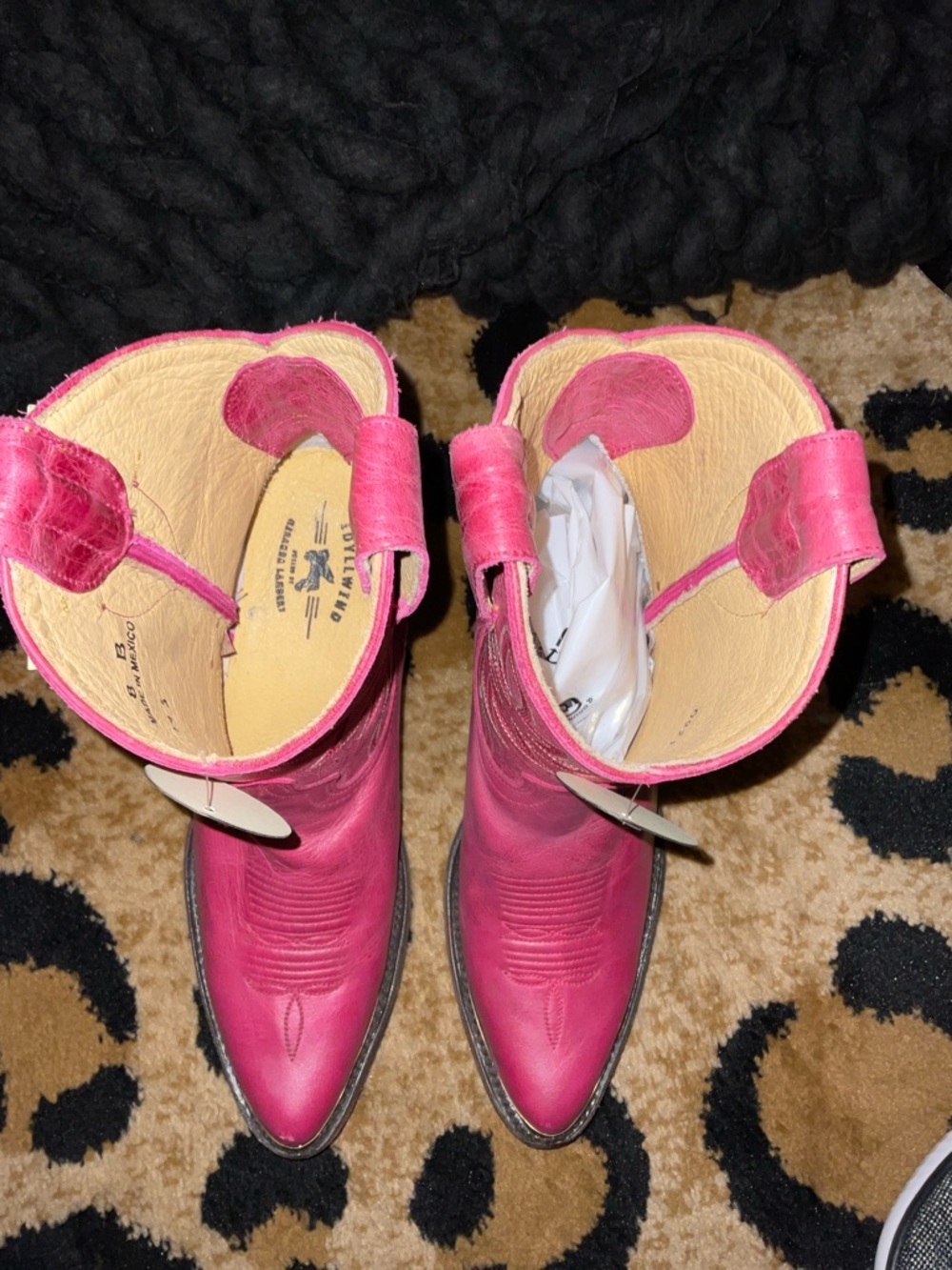 Idyllwind Hot Pink Leather Western Ankle Boots